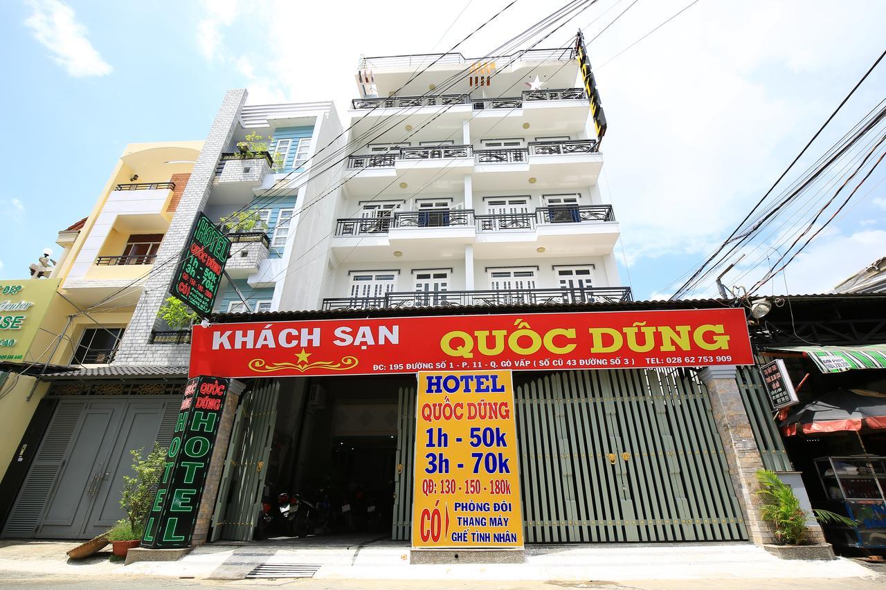 Hotel Khach san Quoc Dung Ho-Chi-Minh-Stadt Exterior foto